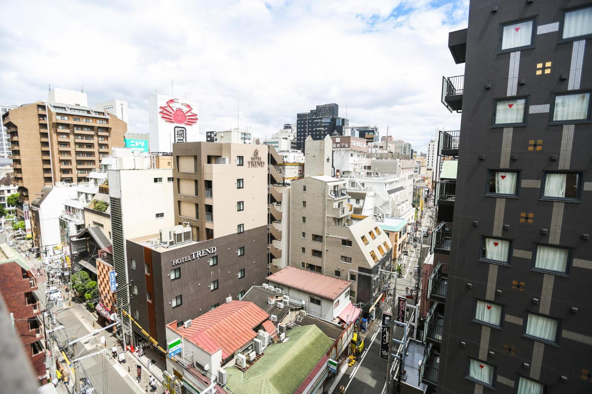 Apartment Hotel 11 Shinsaibashi Amemura Osaka Exterior photo